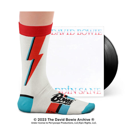 David Bowie Aladdin Sane Chaussettes