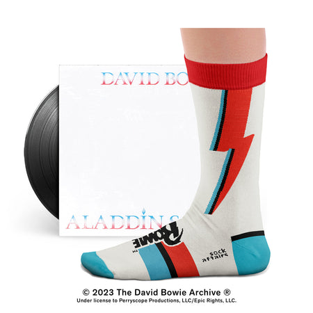 David Bowie Aladdin Sane Chaussettes