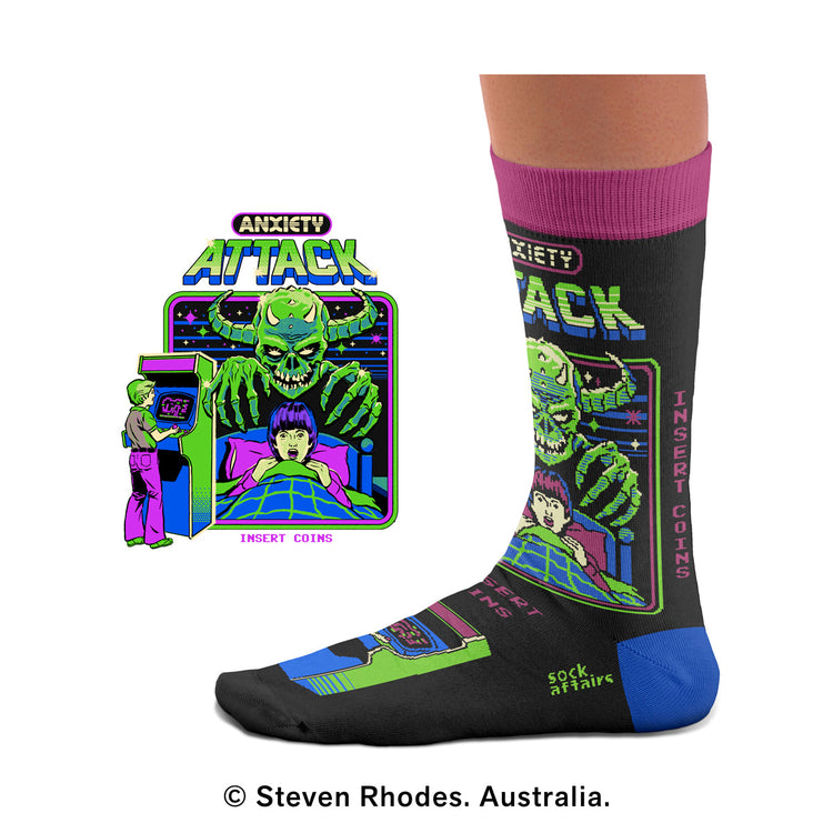 Steven Rhodes Anxiety Socks