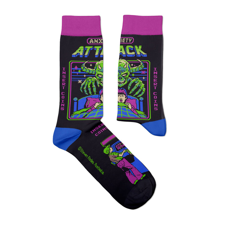 Steven Rhodes Anxiety Socks