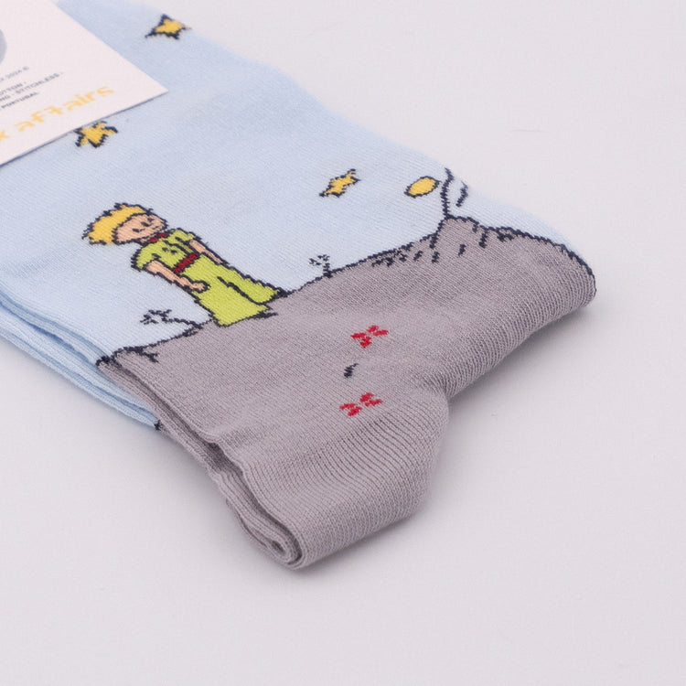 Petit Prince Asteroid Socks