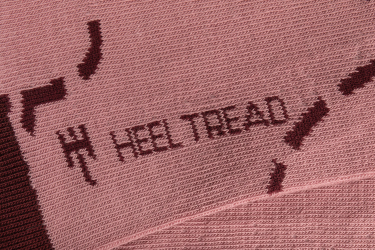 Heel Tread - Pink Pig Socks