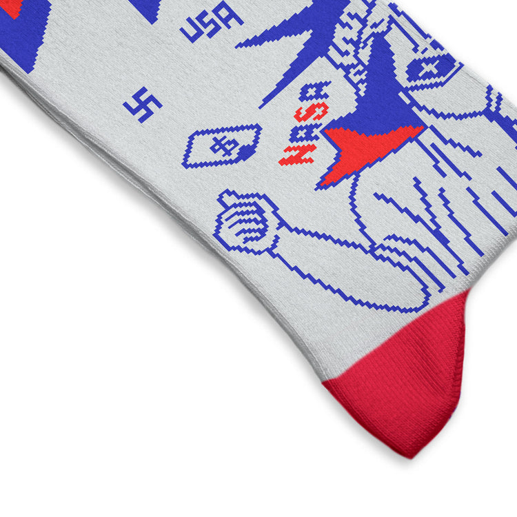 Dead Kennedys Democracy Socks