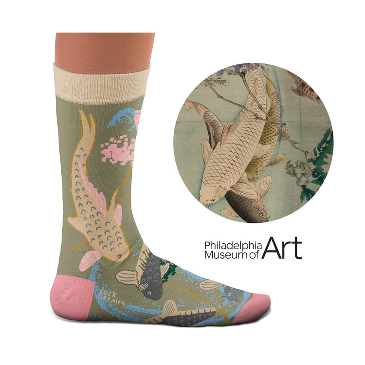 Carps Swimming Socken