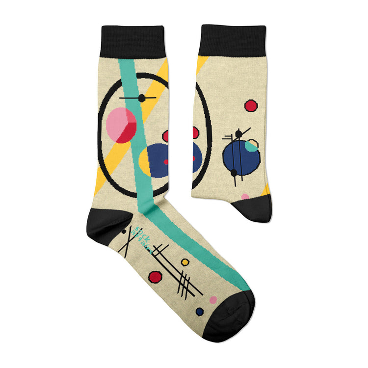 Circles in a Circle Socks