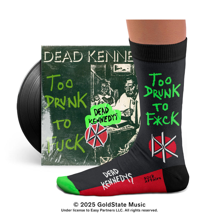 Dead Kennedys Too Drunk Socks