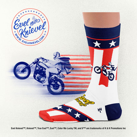 Evel Knievel Socks