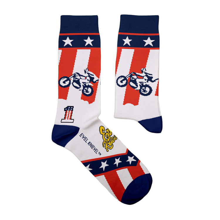 Evel Knievel Socks