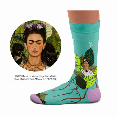 Frida Self-Portrait Socks