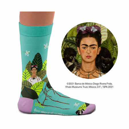 Frida Self-Portrait Socks