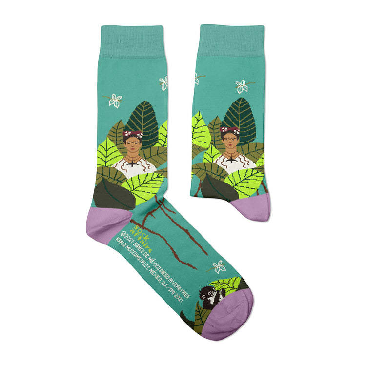 Frida Self-Portrait Socks