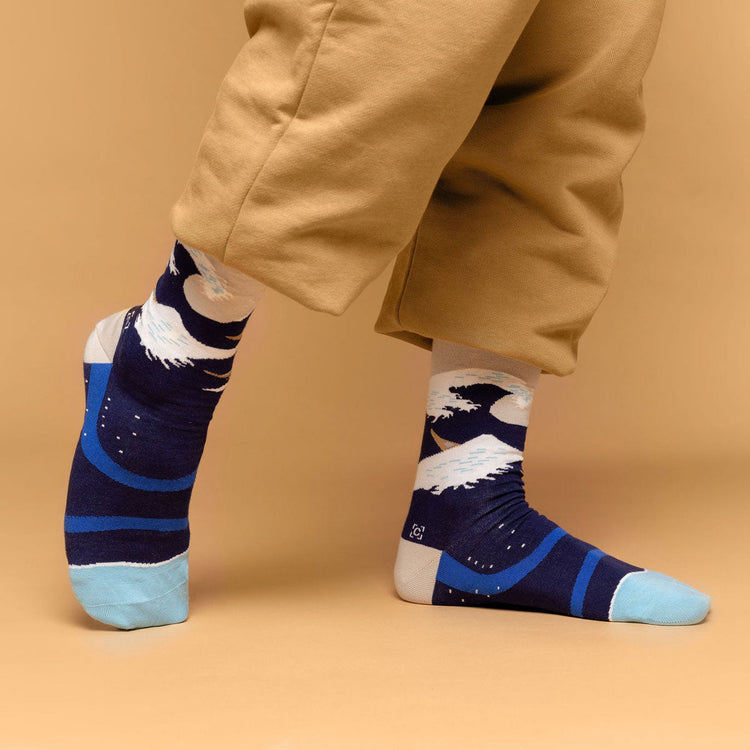 Great Wave Socken