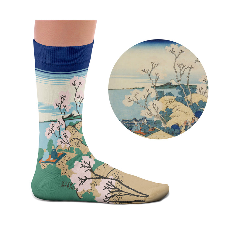 Hokusai, Mount Fuji Socks