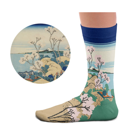 Hokusai, Mount Fuji Socks