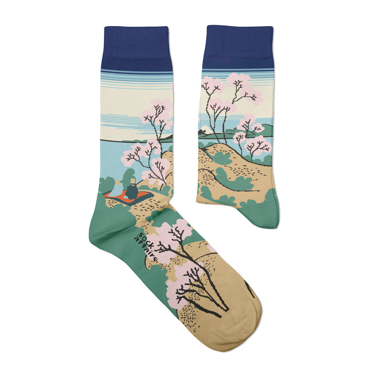 Hokusai, Mount Fuji Socks