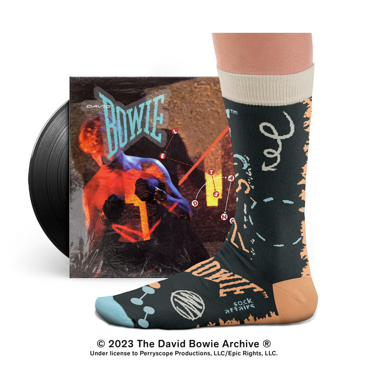 David Bowie Let's Dance Socks