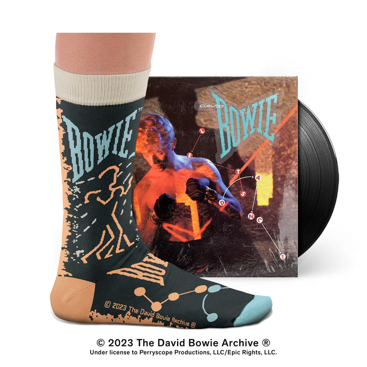 David Bowie Let's Dance Socks