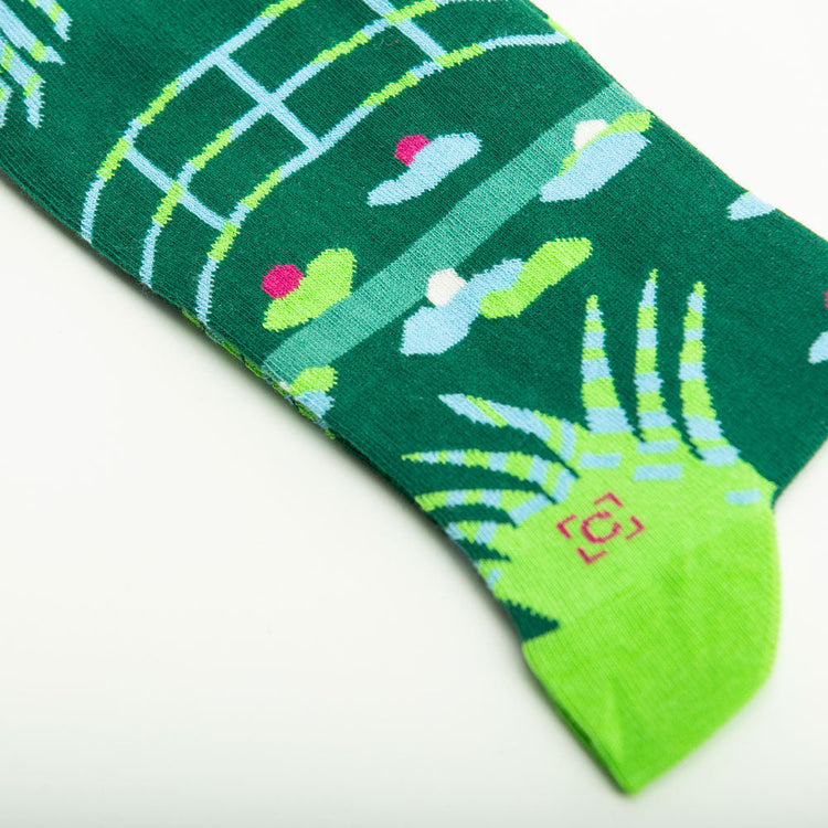 Water Lily Pond Socks