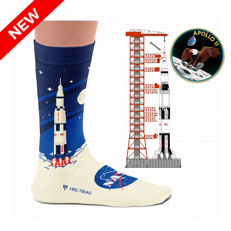 Saturn V Socks