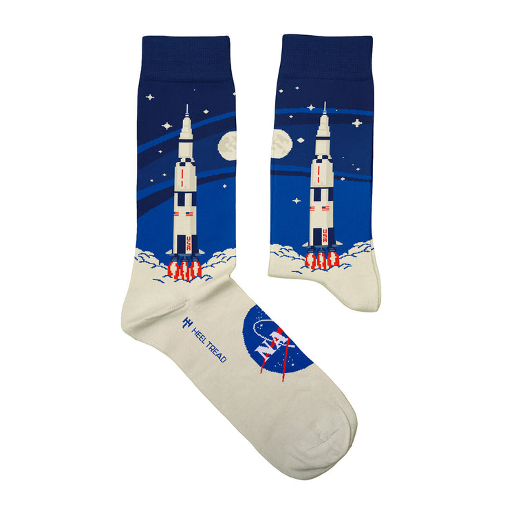 Saturn V Socks