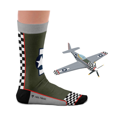 P51 Mustang Socks