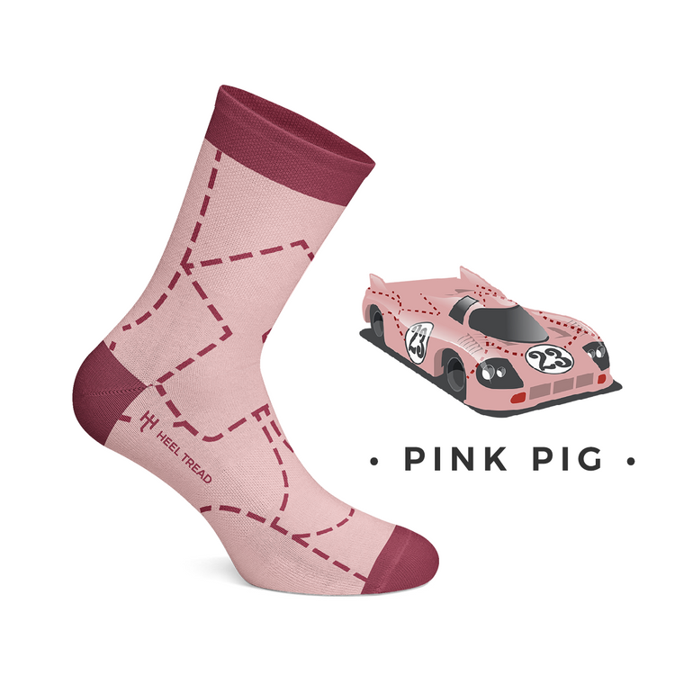 Pink Pig Socks