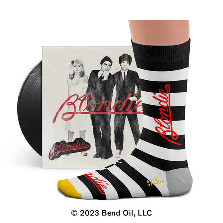 Blondie Parallel Lines Socks