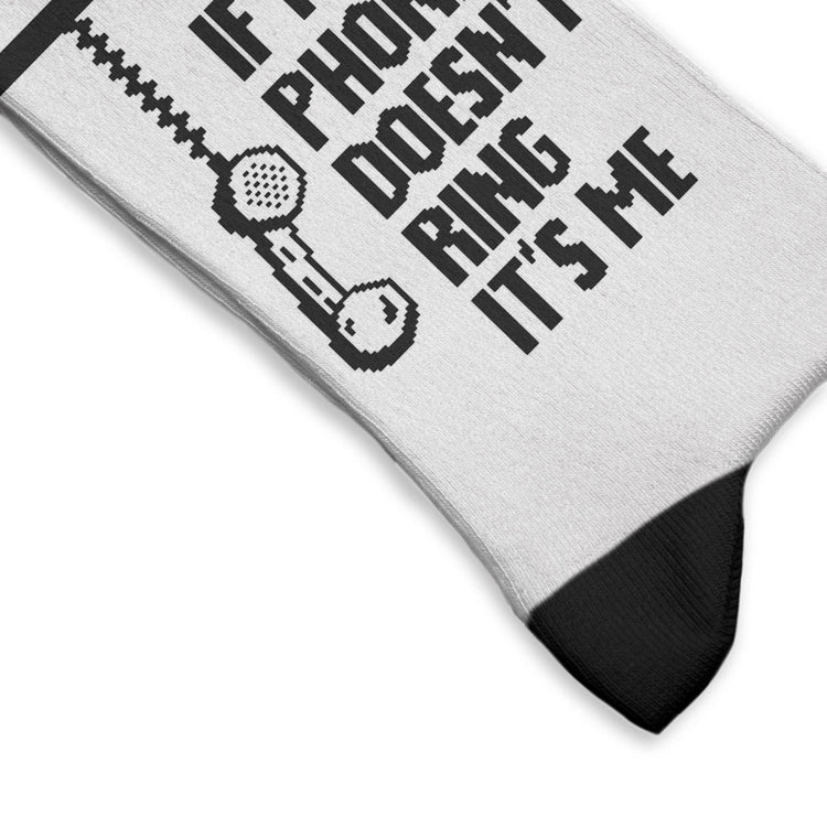 Ringing Phone Socks