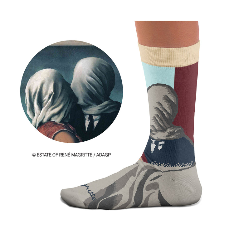 Magritte The Lovers Socks