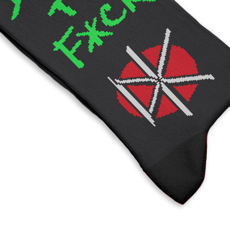 Dead Kennedys Too Drunk Socks