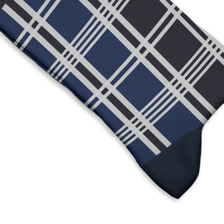 Arte Social Tartan Blue Socks