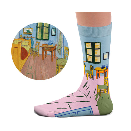 Van Gogh The Bedroom Socks