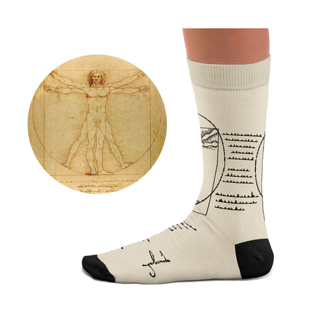 Calcetines Vitruvian Man