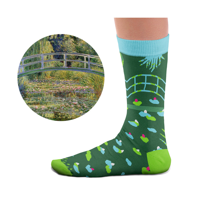 Water Lily Pond Socks