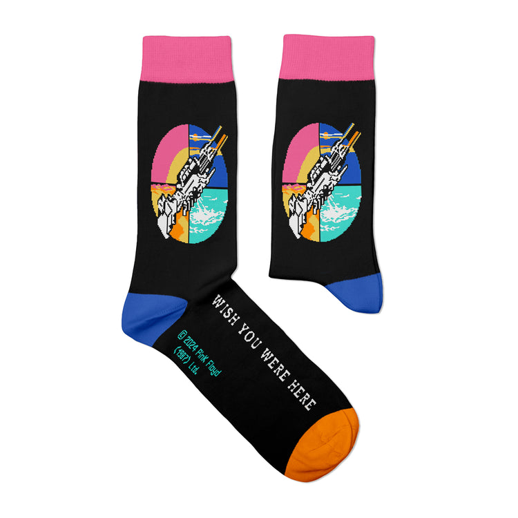 Pink Floyd Wish You Were Here Socks