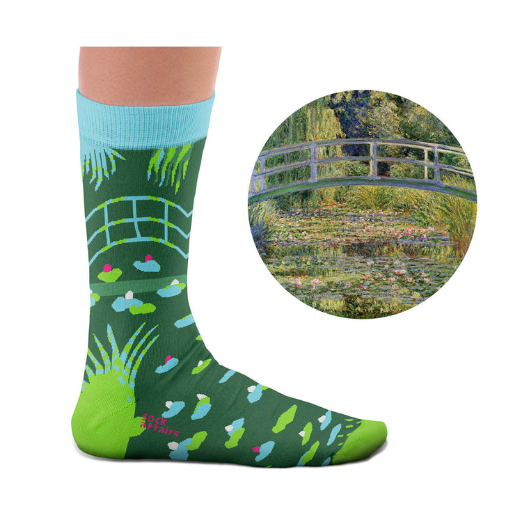 Water Lily Pond Socks