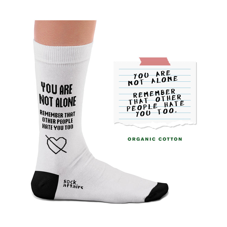 Not Alone Socks