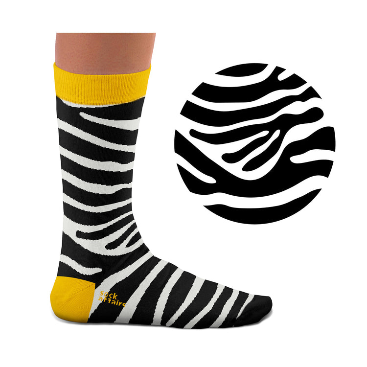 Zebra Socks